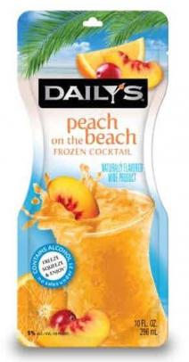 Dailys - Frozen Peach on the Beach (4 pack cans) (4 pack cans)